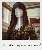 That don't impress her much!