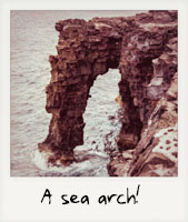 A sea arch!