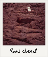 Road closed!