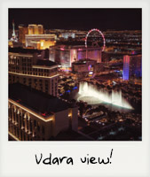 The Vdara view!