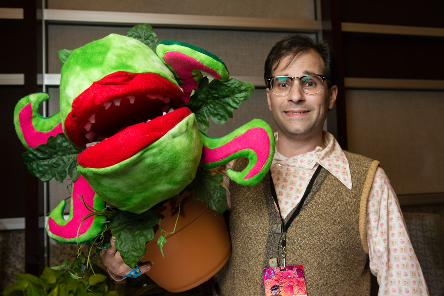 Seymour and Audrey II cosplay photo