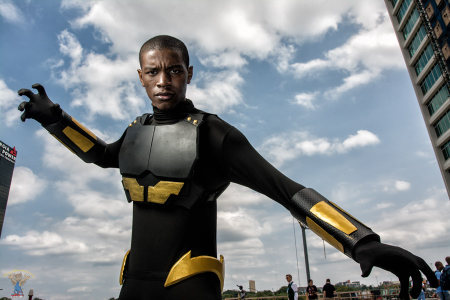 Black Panther cosplay photo