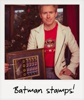 Batman stamps!
