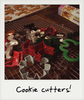 Cookie cutters!
