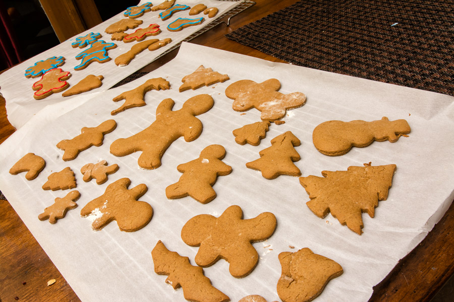 Christmas cookies fresh photo