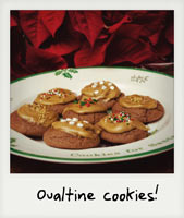 Ovaltine cookies!