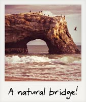 A natural bridge!