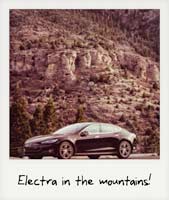 Electra in the mountains! Electra in the mountains!