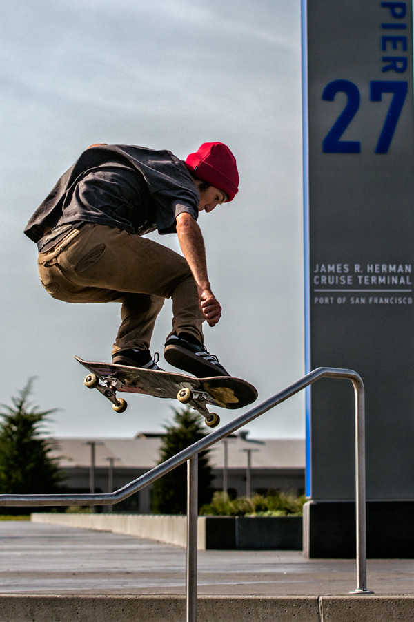 Skater at Pier 27 photo