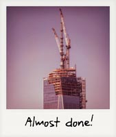 Almost done! Almost done!