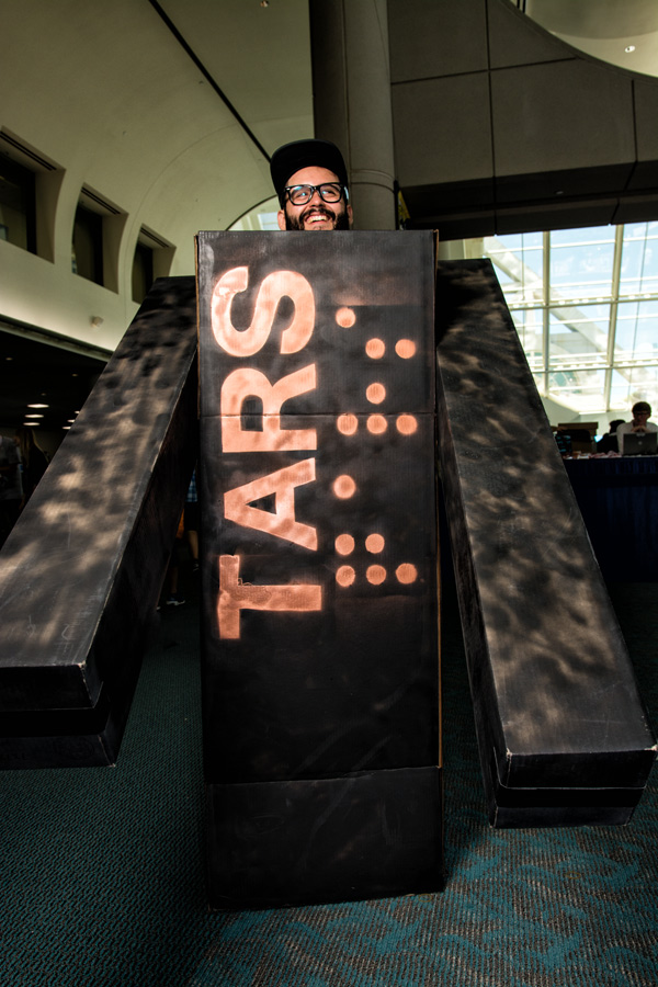 Interstellar TARS cosplay photo