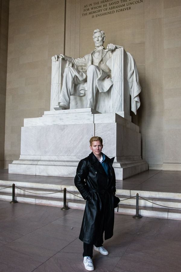 Brent Allen Thale Lincoln Memorial photo