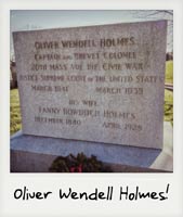 Oliver Wendell Holmes!