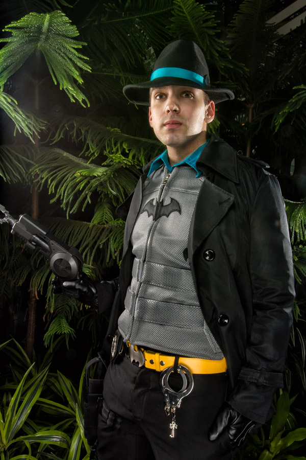 Inspector Batman cosplay photo