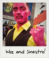 Woz and Sinestro!