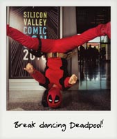 Break dancing Deadpool!