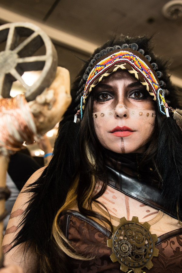Steampunk shaman cosplay photo