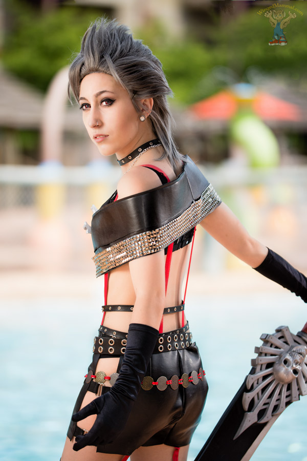 Paine cosplay colossalcon pool photo