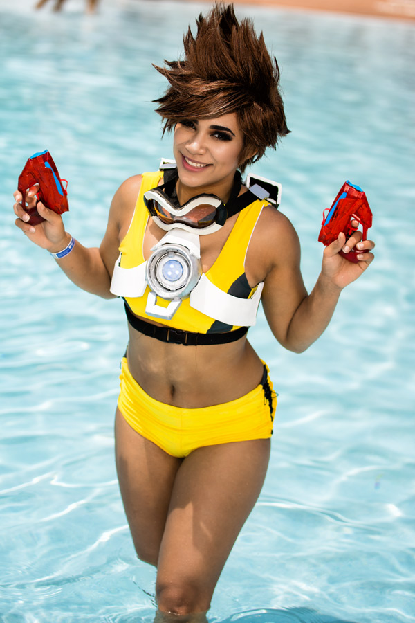 Swimsuit tracer photo