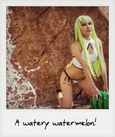 A watery watermelon!