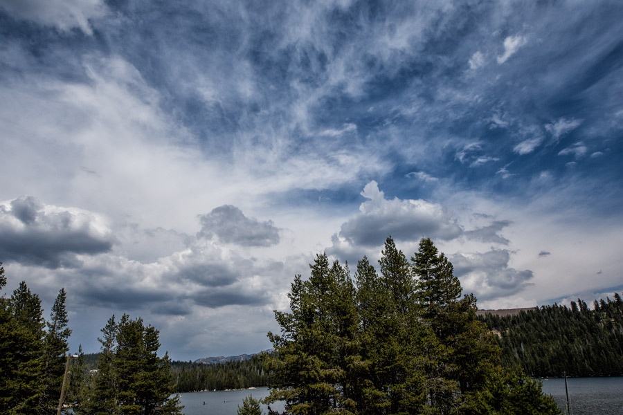 Mountain skies photo