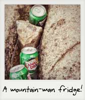 A mountain man fridge!