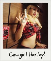 Cowgirl Harley!