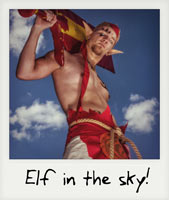 Elf in the sky!!