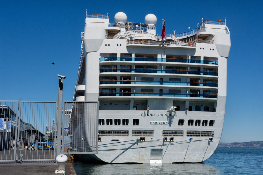 Grand Princess embarcadero photo