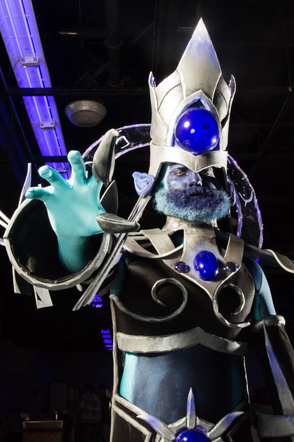 Blue cosplay Blizzcon photo