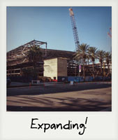 Expanding!