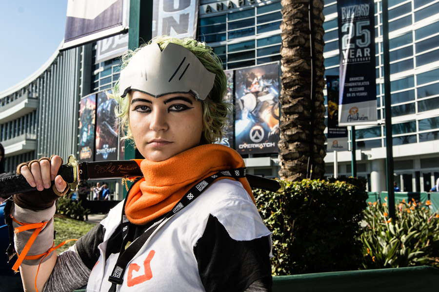 Genji cosplay Blizzcon photo