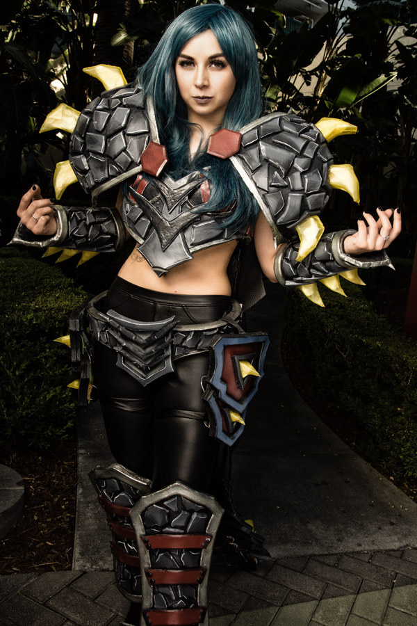 Dragon cosplay Blizzcon photo