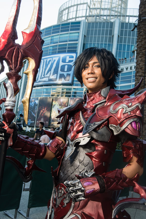 Zergling armor Blizzcon photo