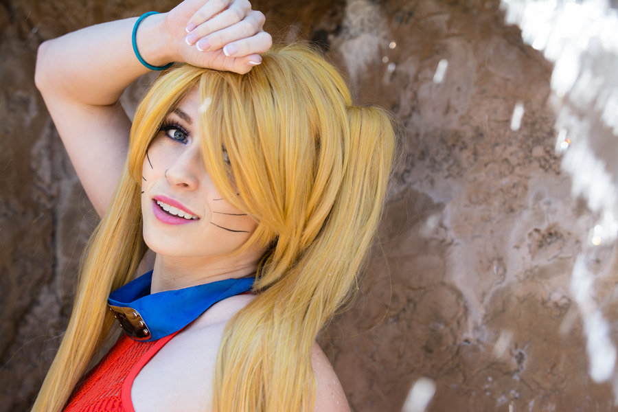 Waterfall cosplay photo