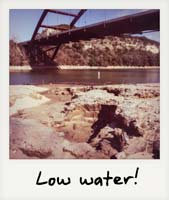 Low water!