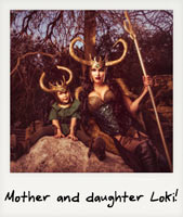 Mother and daughter Loki!