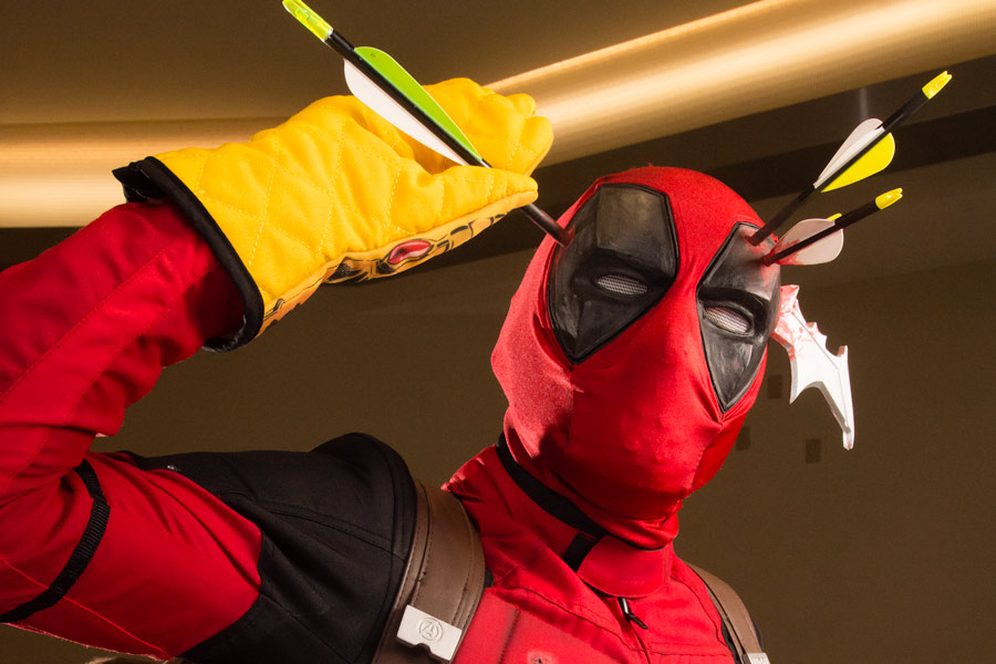 Deadpool cosplay photo