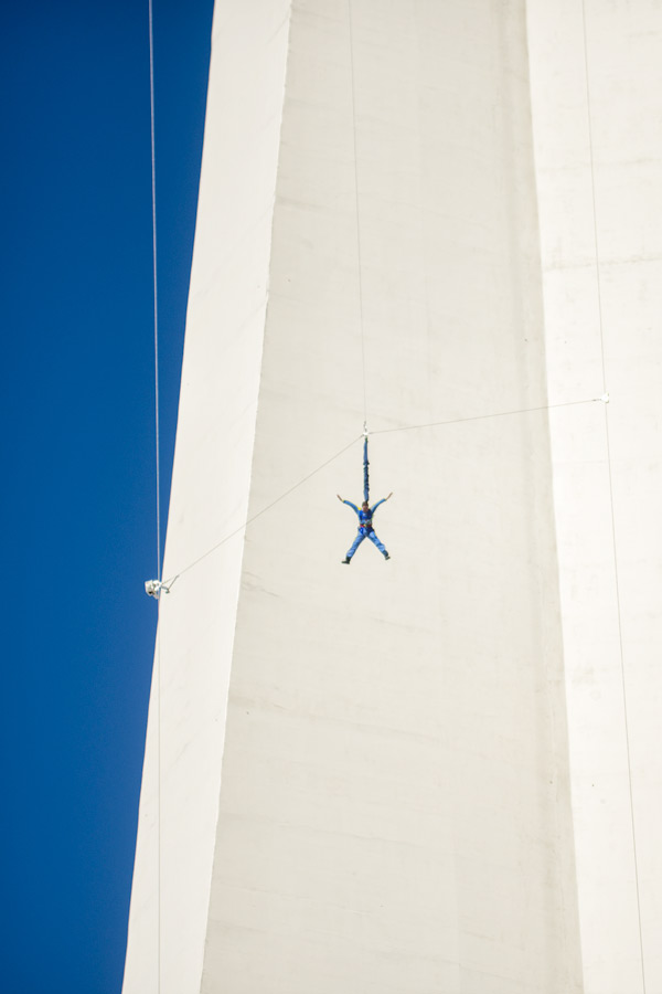 Jumping off Stratosphere photo