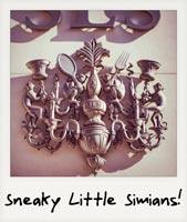 Sneaky Little Simians!