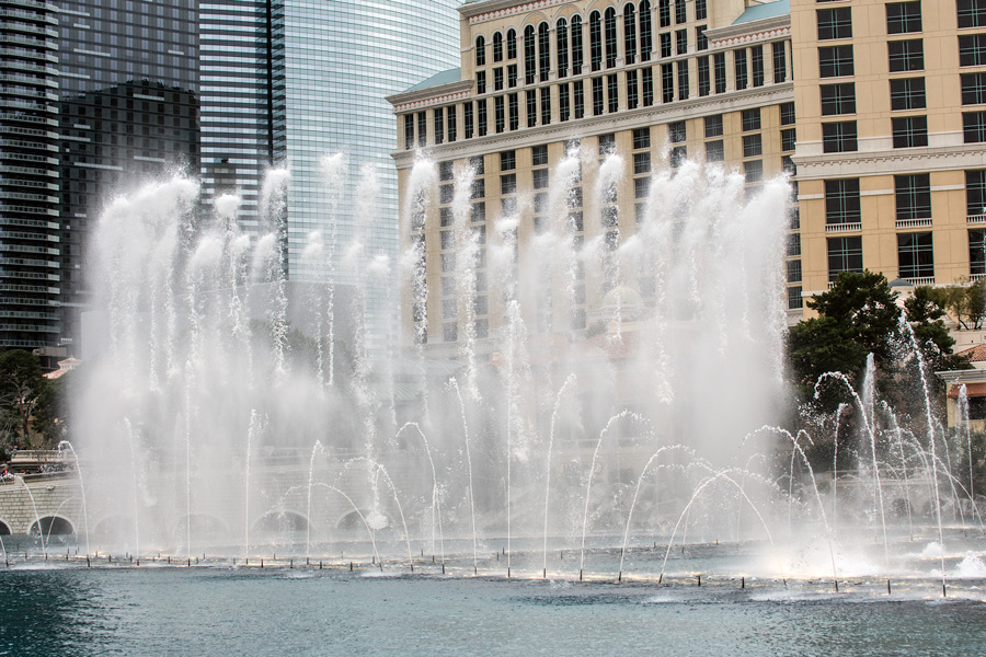 Bellagio fountains photo