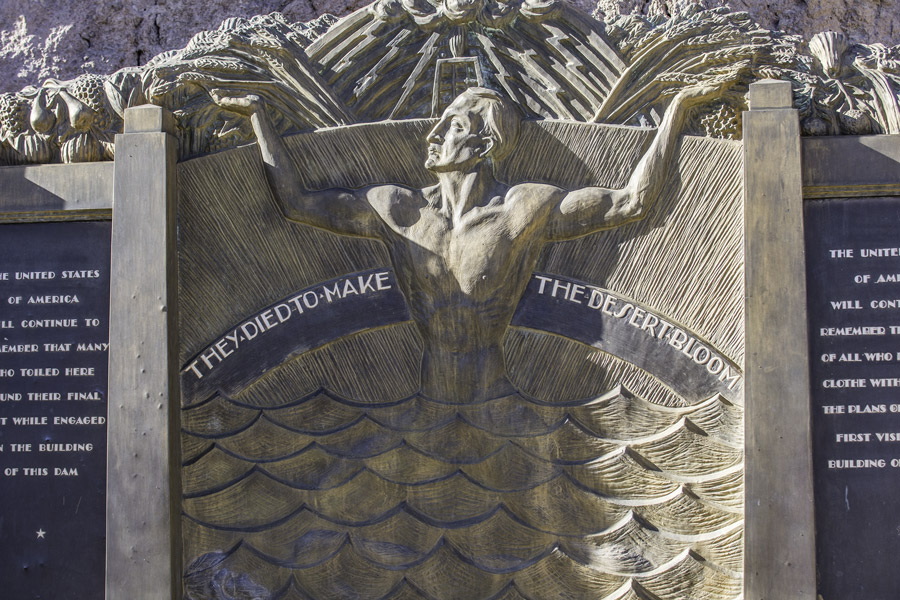 Hoover dam sign photo