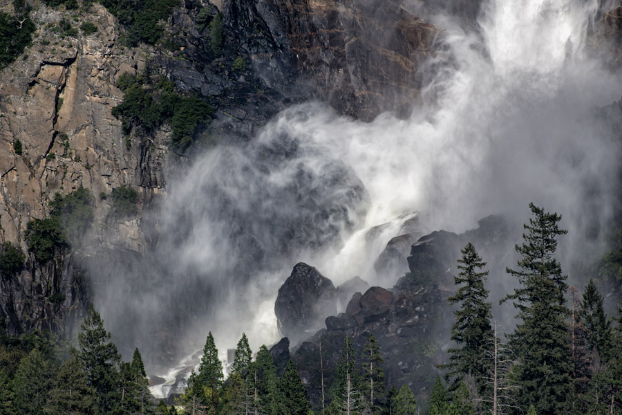 Yosemite spray photo