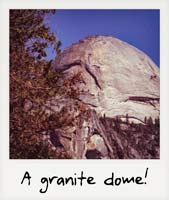 A granite dome!