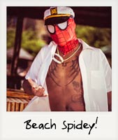 Beach Spidey!