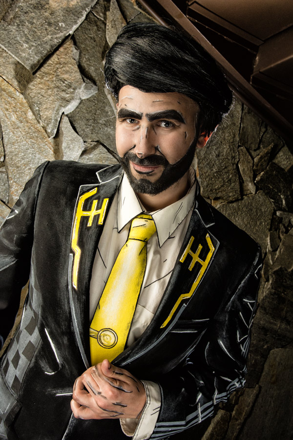 Live Handsome Jack cosplay Colossalcon photo