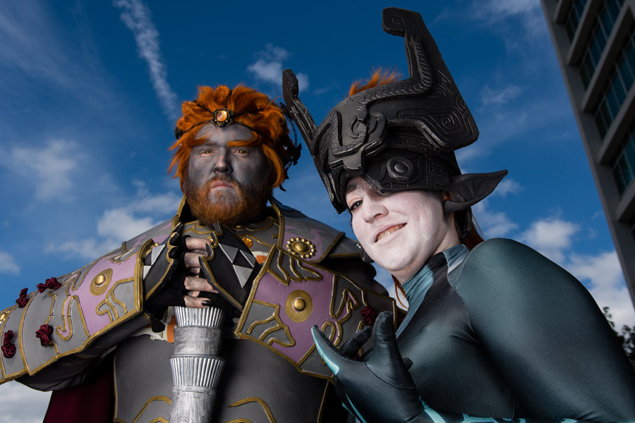 Ganondorf and Midna photo