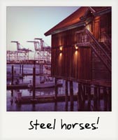 Steel horses!
