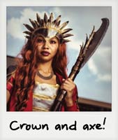 Crown and axe!