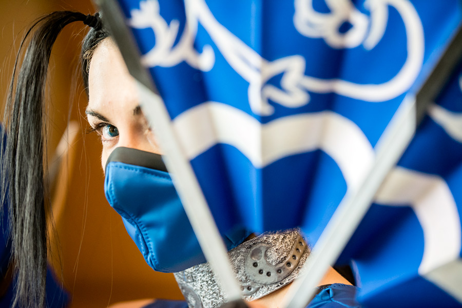 PAX South Kitana cosplayer photo